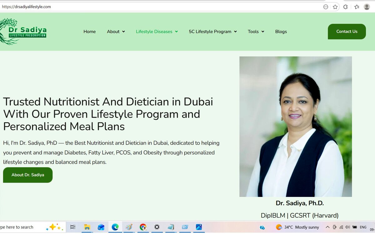 Dr Sadiya Lifestyle